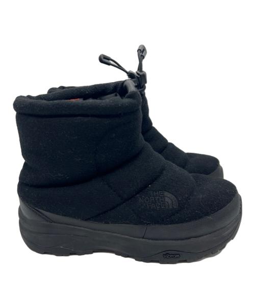 THE NORTH FACE（ザ ノース フェイス）THE NORTH FACE (ザ ノース フェイス) ショートブーツ/ヌプシブーティーショート ブラック サイズ:24cmの古着・服飾アイテム