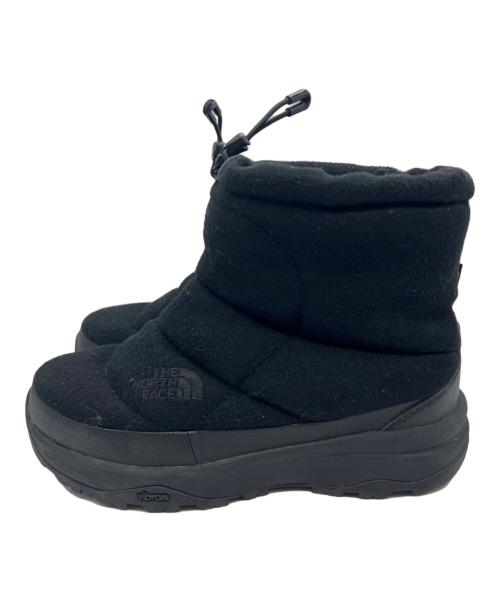 THE NORTH FACE（ザ ノース フェイス）THE NORTH FACE (ザ ノース フェイス) ショートブーツ/ヌプシブーティーショート ブラック サイズ:24cmの古着・服飾アイテム