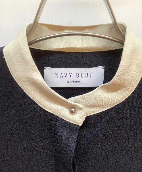 SHIPS any（シップスエニィ）SHIPS any (シップスエニィ) シャツワンピース ネイビー サイズ:Fの古着・服飾アイテム