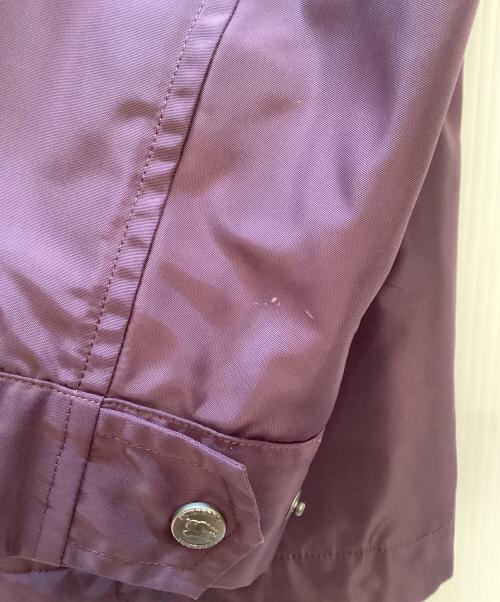 BURBERRY LONDON（バーバリーロンドン）BURBERRY LONDON (バーバリーロンドン) ナイロンパーカー パープル サイズ:Ｌの古着・服飾アイテム