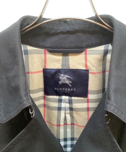 BURBERRY LONDON（バーバリーロンドン）BURBERRY LONDON (バーバリーロンドン) トレンチコート ブラック サイズ:Lの古着・服飾アイテム