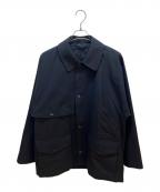 BLURHMSブラームス）の古着「ジャケット/Buffalo Plaid Cruiser Jacket」｜ブラック