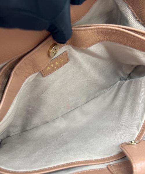 ATAO（アタオ）ATAO (アタオ) ハンドバッグ ピンクベージュの古着・服飾アイテム