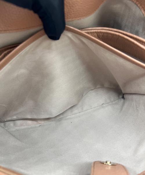 ATAO（アタオ）ATAO (アタオ) ハンドバッグ ピンクベージュの古着・服飾アイテム