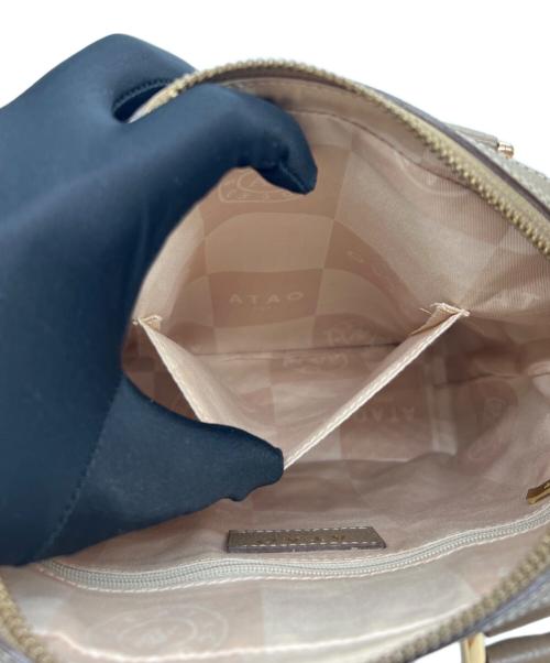 ATAO（アタオ）ATAO (アタオ) 2WAYショルダーバッグ ベージュの古着・服飾アイテム