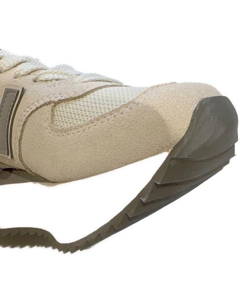 NEW BALANCE（ニューバランス）NEW BALANCE (ニューバランス) NEW BALANCE　WL574ZJP ホワイト×グレー サイズ:23の古着・服飾アイテム