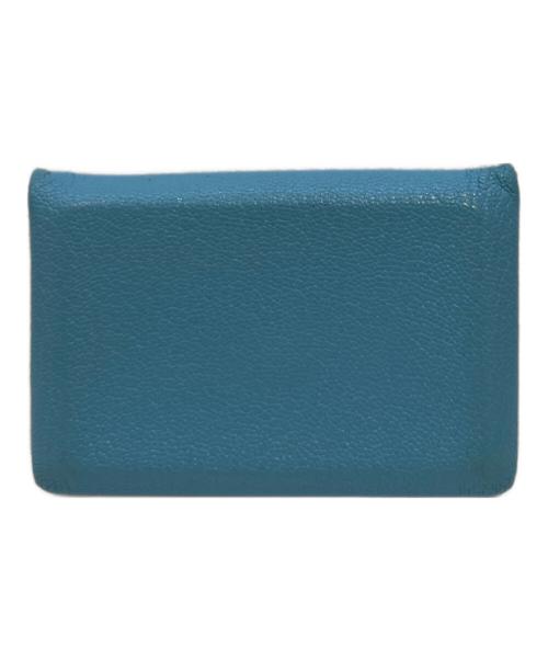 HERMES（エルメス）HERMES (エルメス) カードケース ブルーの古着・服飾アイテム