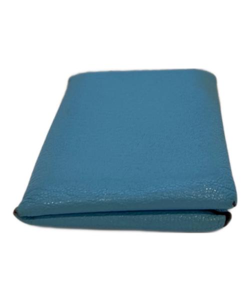 HERMES（エルメス）HERMES (エルメス) カードケース ブルーの古着・服飾アイテム