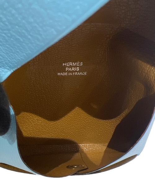 HERMES（エルメス）HERMES (エルメス) カードケース ブルーの古着・服飾アイテム