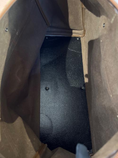 Burberry's（バーバリーズ）Burberry's (バーバリーズ) ボストンバッグ ブラウン×ベージュの古着・服飾アイテム