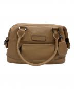 LONGCHAMPロンシャン）の古着「ハンドバッグ」｜ベージュ