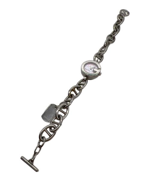 GUCCI（グッチ）GUCCI (グッチ) チェーンブレスウォッチの古着・服飾アイテム