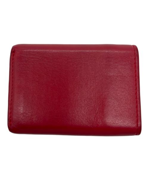 BALENCIAGA（バレンシアガ）BALENCIAGA (バレンシアガ) コンパクトウォレット/ペーパー レッドの古着・服飾アイテム