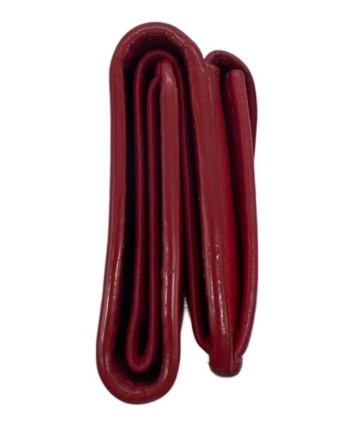 BALENCIAGA（バレンシアガ）BALENCIAGA (バレンシアガ) コンパクトウォレット/ペーパー レッドの古着・服飾アイテム