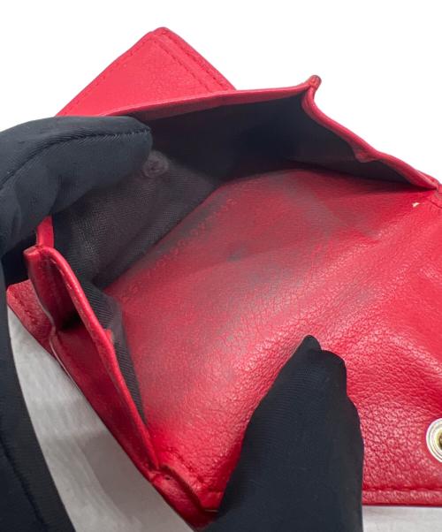 BALENCIAGA（バレンシアガ）BALENCIAGA (バレンシアガ) コンパクトウォレット/ペーパー レッドの古着・服飾アイテム