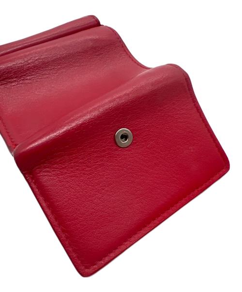 BALENCIAGA（バレンシアガ）BALENCIAGA (バレンシアガ) コンパクトウォレット/ペーパー レッドの古着・服飾アイテム