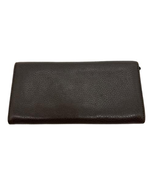 Salvatore Ferragamo（サルヴァトーレ フェラガモ）Salvatore Ferragamo (サルヴァトーレ フェラガモ) 長財布/ガンチーニ グレーの古着・服飾アイテム