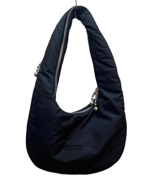 beautiful people（ビューティフルピープル）beautiful people (ビューティフルピープル) mobius bag in nylon twill S ブラックの古着・服飾アイテム