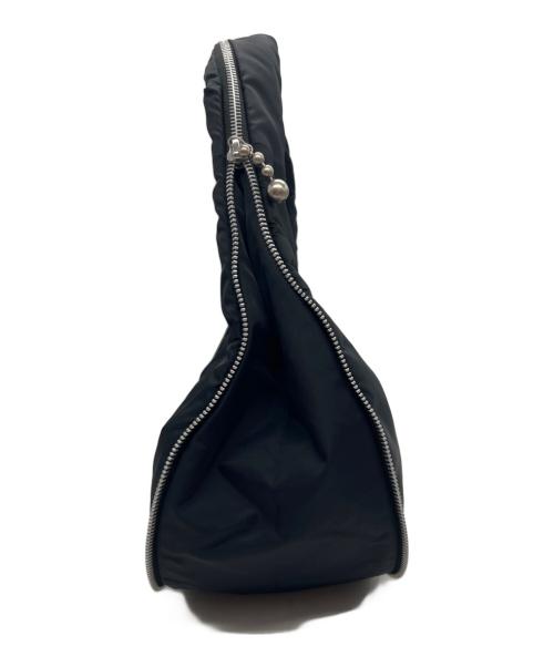 beautiful people（ビューティフルピープル）beautiful people (ビューティフルピープル) mobius bag in nylon twill S ブラックの古着・服飾アイテム