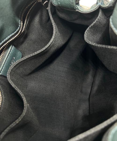 LOEWE（ロエベ）LOEWE (ロエベ) ショルダーバッグ/フラメンコ グリーンの古着・服飾アイテム