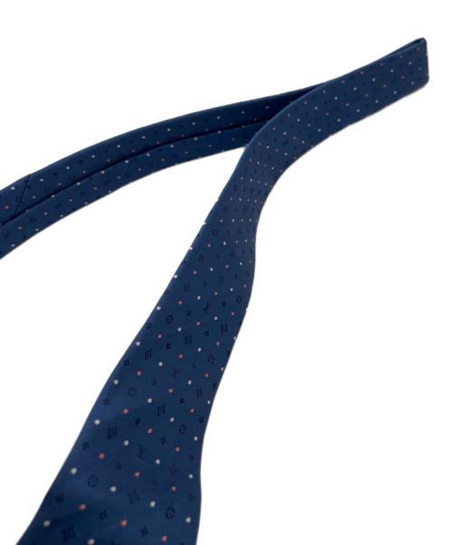LOUIS VUITTON（ルイ ヴィトン）LOUIS VUITTON (ルイ ヴィトン) シルクネクタイ/モノグラム ブルー サイズ:不明の古着・服飾アイテム