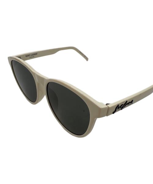 Saint Laurent Paris（サンローランパリ）Saint Laurent Paris (サンローランパリ) サングラス ホワイト×ブラックの古着・服飾アイテム