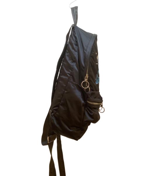 OFFWHITE（オフホワイト）OFFWHITE (オフホワイト) リュック ブラック×ブルーの古着・服飾アイテム