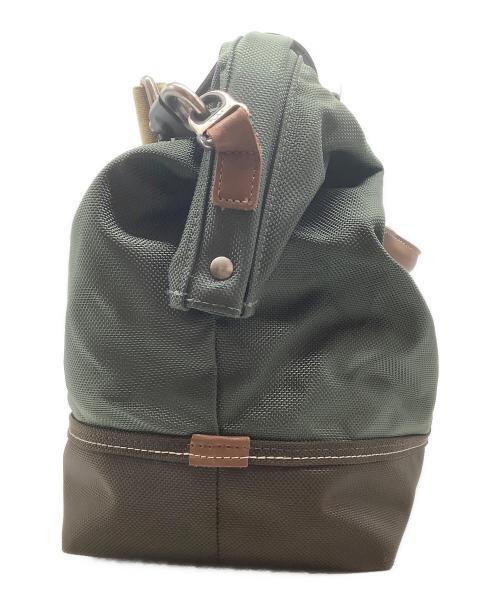 TUMI（トゥミ）TUMI (トゥミ) 2WAYボストンバック グリーン×ブラウンの古着・服飾アイテム