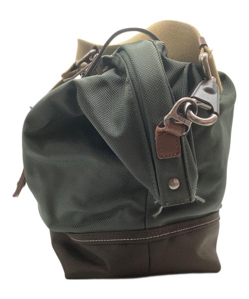 TUMI（トゥミ）TUMI (トゥミ) 2WAYボストンバック グリーン×ブラウンの古着・服飾アイテム