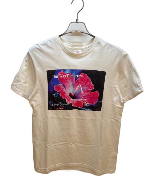 SUPREME（シュプリーム）SUPREME (シュプリーム) YOHJI YAMAMOTO (ヨウジヤマモト) プリントTシャツ ホワイト サイズ:Sの古着・服飾アイテム