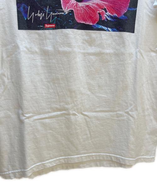 SUPREME（シュプリーム）SUPREME (シュプリーム) YOHJI YAMAMOTO (ヨウジヤマモト) プリントTシャツ ホワイト サイズ:Sの古着・服飾アイテム