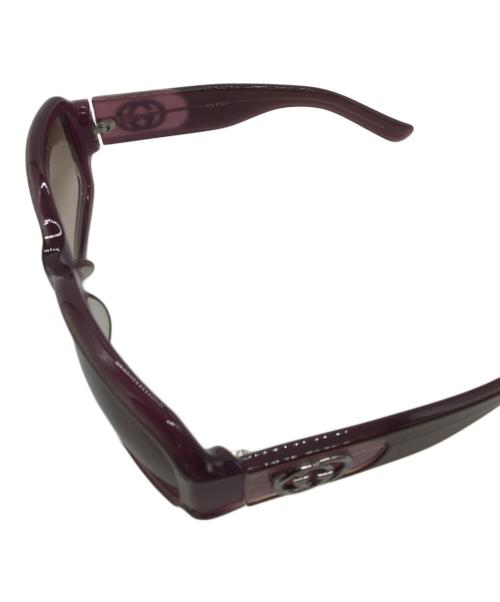 GUCCI（グッチ）GUCCI (グッチ) サングラス パープル サイズ:59□16の古着・服飾アイテム