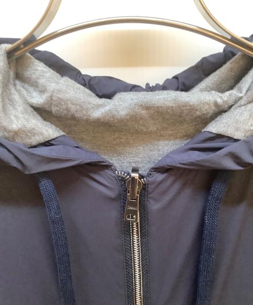 HERNO（ヘルノ）HERNO (ヘルノ) リバーシブルジップジャケット ネイビー×グレー サイズ:48の古着・服飾アイテム