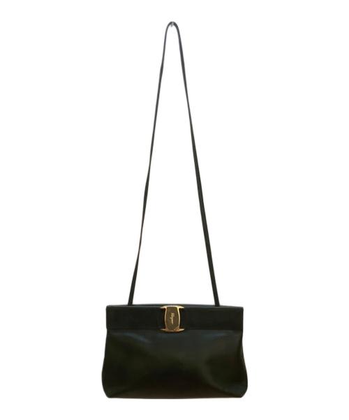 Salvatore Ferragamo（サルヴァトーレ フェラガモ）Salvatore Ferragamo (サルヴァトーレ フェラガモ) ショルダーバッグ グリーンの古着・服飾アイテム