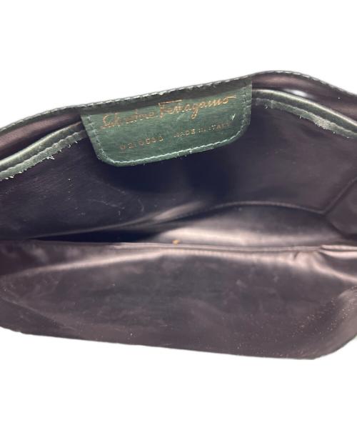 Salvatore Ferragamo（サルヴァトーレ フェラガモ）Salvatore Ferragamo (サルヴァトーレ フェラガモ) ショルダーバッグ グリーンの古着・服飾アイテム
