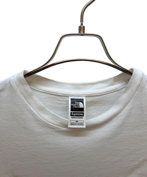 THE NORTH FACE（ザ ノース フェイス）THE NORTH FACE (ザ ノース フェイス) SUPREME (シュプリーム) プリントTシャツ ホワイト サイズ:Sの古着・服飾アイテム