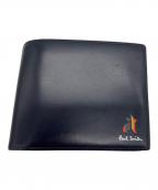 PAUL SMITHポールスミス）の古着「2つ折り財布」｜ネイビー