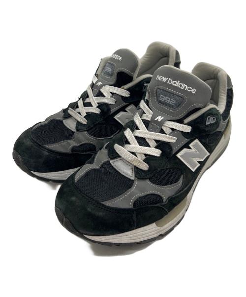 NEW BALANCE（ニューバランス）NEW BALANCE (ニューバランス) NEW BALANCE　M992EB ブラック×グレー サイズ:27.5の古着・服飾アイテム