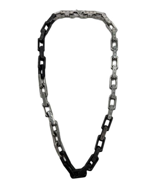 LOUIS VUITTON（ルイ ヴィトン）LOUIS VUITTON (ルイ ヴィトン) チェーンネックレス シルバー×ブラックの古着・服飾アイテム