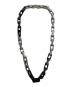 LOUIS VUITTON（ルイ ヴィトン）の古着「チェーンネックレス」｜シルバー×ブラック