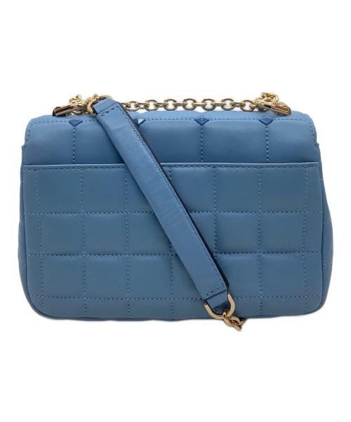 MICHAEL KORS（マイケル・コース）MICHAEL KORS (マイケルコース) キルティングショルダーバッグ スカイブルーの古着・服飾アイテム