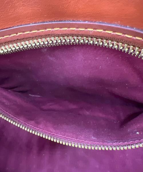 COACH（コーチ）COACH (コーチ) 2WAYバッグ ブラウン×ベージュの古着・服飾アイテム