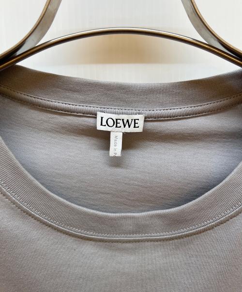 LOEWE（ロエベ）LOEWE (ロエベ) 半袖カットソー アナグラム グレー サイズ:Ｍの古着・服飾アイテム