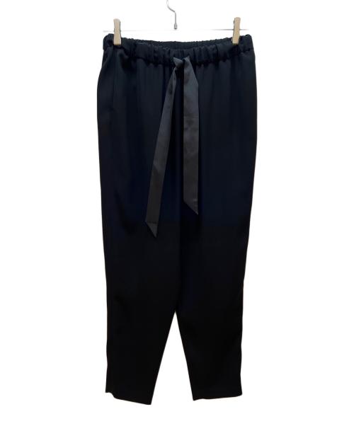 saqui（サキ）saqui (サキ) リボンパンツ ブラック サイズ:Mの古着・服飾アイテム