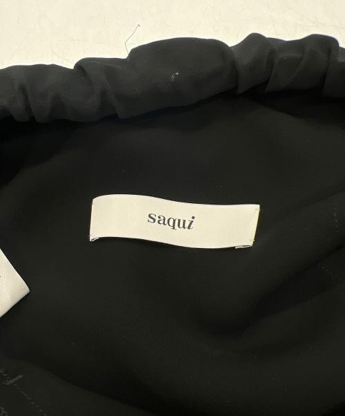 saqui（サキ）saqui (サキ) リボンパンツ ブラック サイズ:Mの古着・服飾アイテム