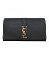 Saint Laurent Paris（サンローランパリ）の古着「長財布」｜ブラック×ゴールド