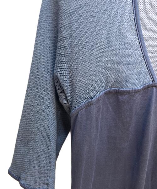 MM6 Maison Margiela（エムエムシックスメゾンマルジェラ）MM6 Maison Margiela (エムエムシックスメゾンマルジェラ) 長袖カットソー ネイビー サイズ:Mの古着・服飾アイテム