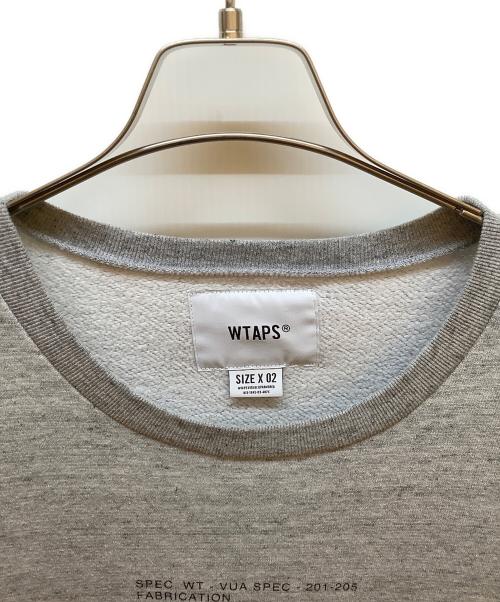 WTAPS（ダブルタップス）WTAPS (ダブルタップス) スウェット グレー サイズ:X02の古着・服飾アイテム