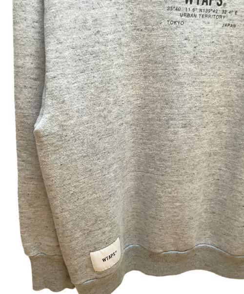 WTAPS（ダブルタップス）WTAPS (ダブルタップス) スウェット グレー サイズ:X02の古着・服飾アイテム