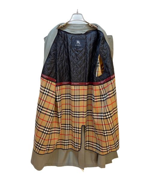 BURBERRY LONDON（バーバリーロンドン）BURBERRY LONDON (バーバリーロンドン) ライナー付ステンカラーコート ライトブラウン サイズ:FREEの古着・服飾アイテム